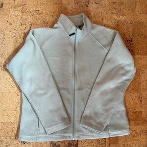 Columbia Light green Fleece Jacket